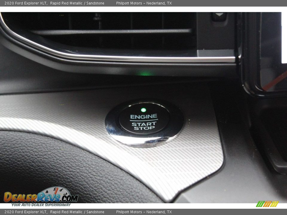 2020 Ford Explorer XLT Rapid Red Metallic / Sandstone Photo #16
