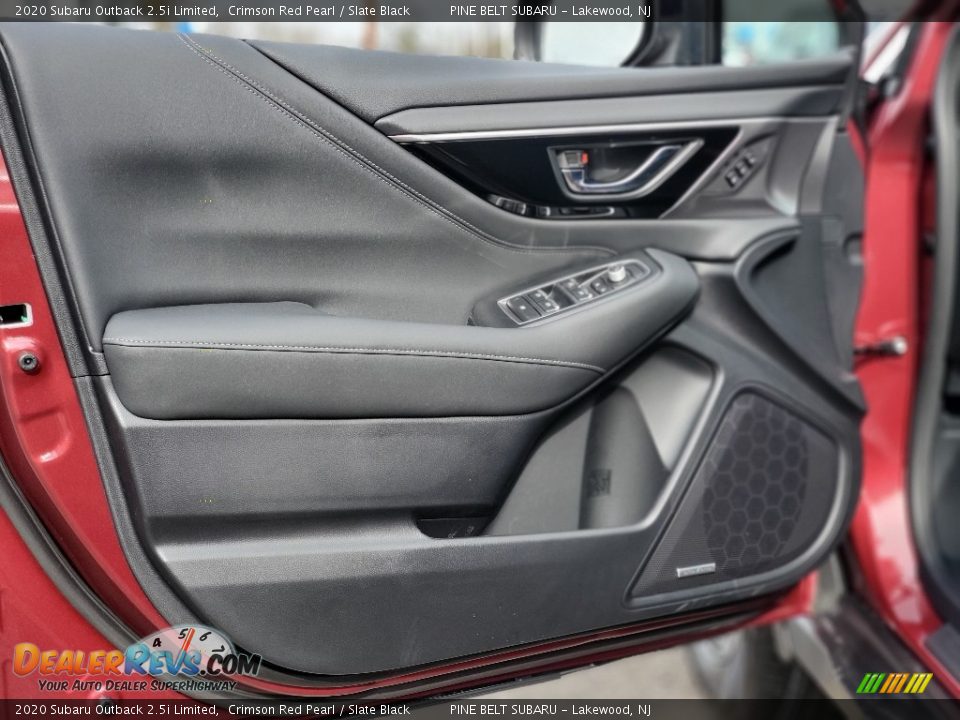 2020 Subaru Outback 2.5i Limited Crimson Red Pearl / Slate Black Photo #8