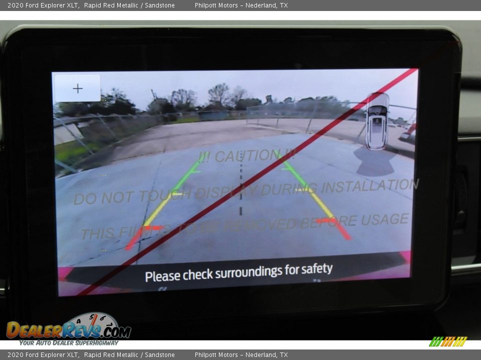 2020 Ford Explorer XLT Rapid Red Metallic / Sandstone Photo #17