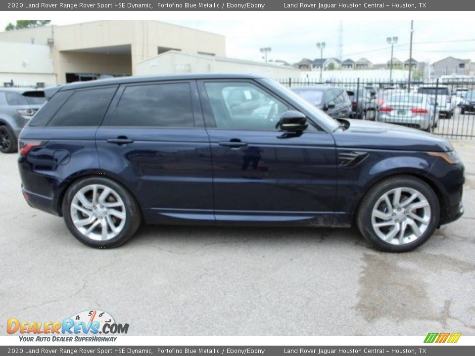 2020 Land Rover Range Rover Sport HSE Dynamic Portofino Blue Metallic / Ebony/Ebony Photo #6
