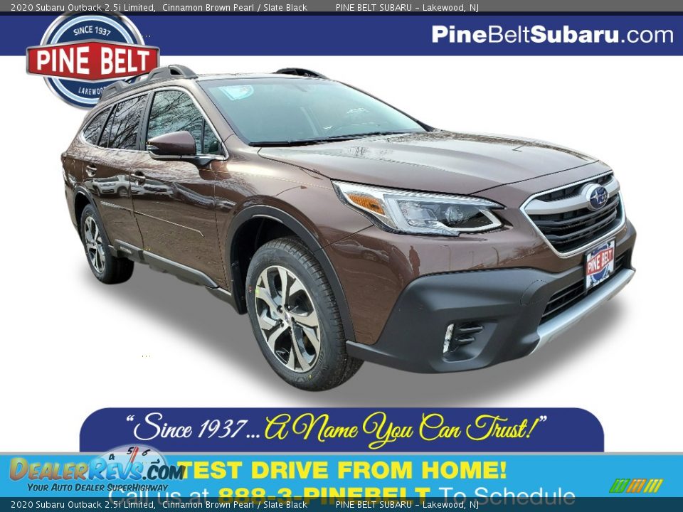2020 Subaru Outback 2.5i Limited Cinnamon Brown Pearl / Slate Black Photo #1