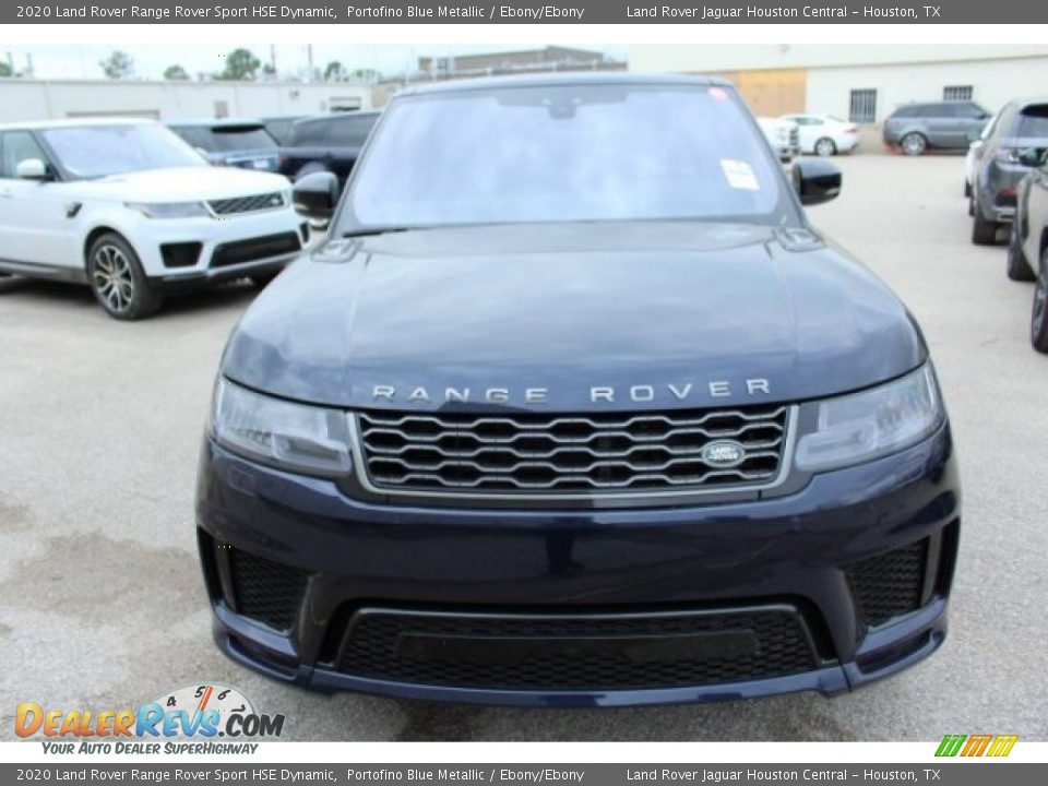 2020 Land Rover Range Rover Sport HSE Dynamic Portofino Blue Metallic / Ebony/Ebony Photo #8