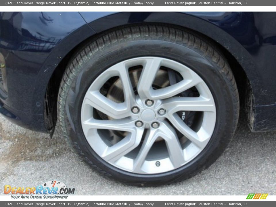 2020 Land Rover Range Rover Sport HSE Dynamic Portofino Blue Metallic / Ebony/Ebony Photo #9