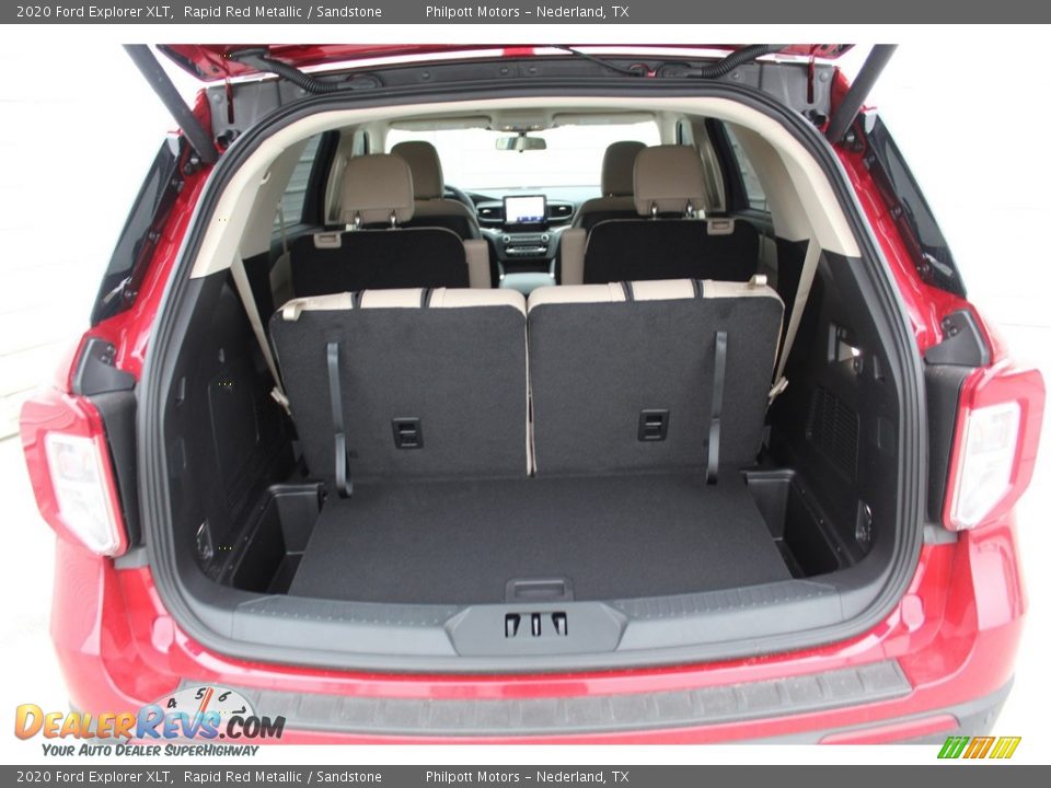 2020 Ford Explorer XLT Rapid Red Metallic / Sandstone Photo #23