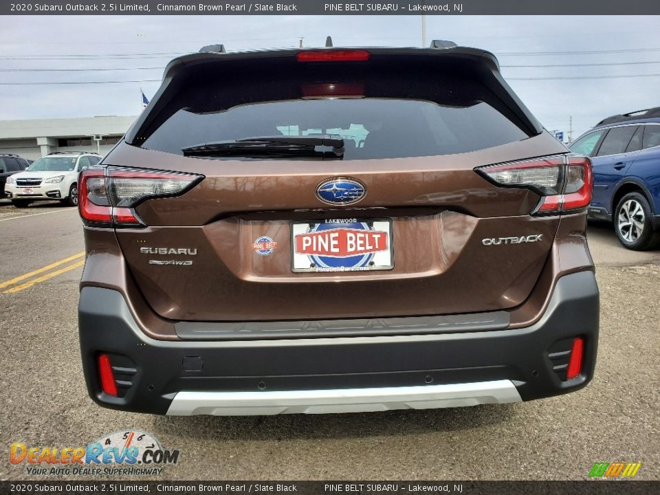 2020 Subaru Outback 2.5i Limited Cinnamon Brown Pearl / Slate Black Photo #5