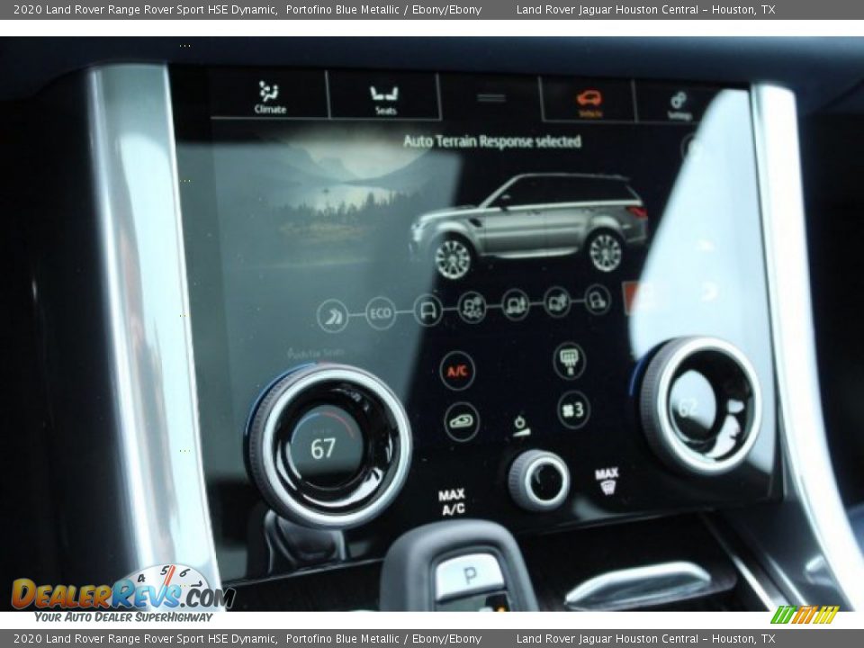 2020 Land Rover Range Rover Sport HSE Dynamic Portofino Blue Metallic / Ebony/Ebony Photo #14