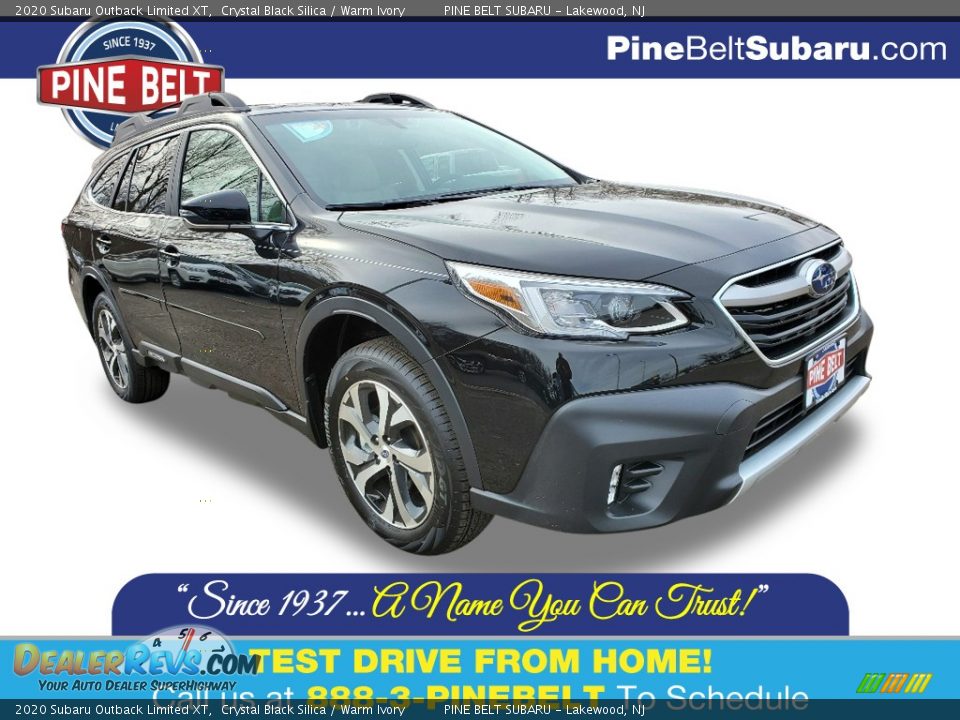 2020 Subaru Outback Limited XT Crystal Black Silica / Warm Ivory Photo #1