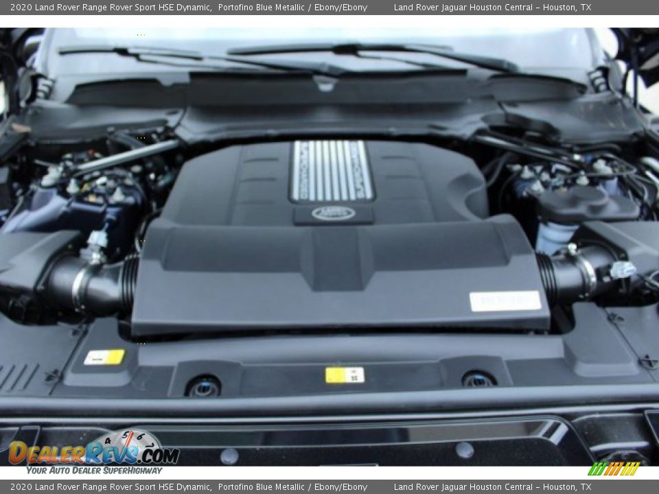2020 Land Rover Range Rover Sport HSE Dynamic Portofino Blue Metallic / Ebony/Ebony Photo #23