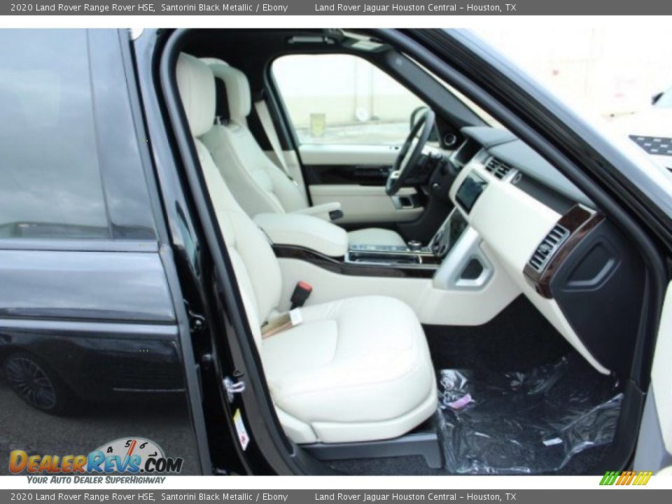 2020 Land Rover Range Rover HSE Santorini Black Metallic / Ebony Photo #3