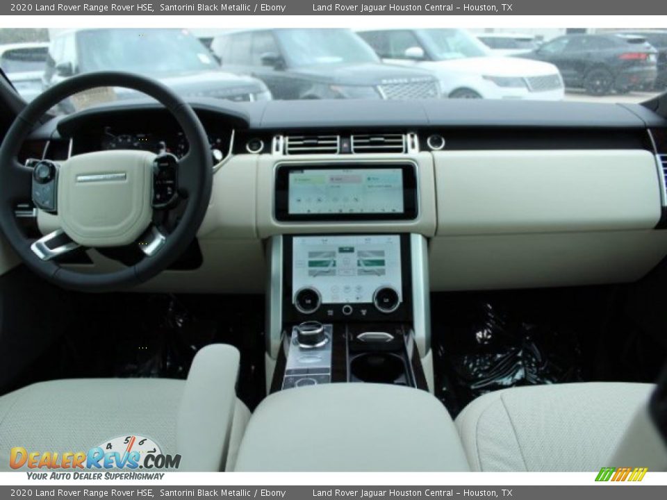 2020 Land Rover Range Rover HSE Santorini Black Metallic / Ebony Photo #4