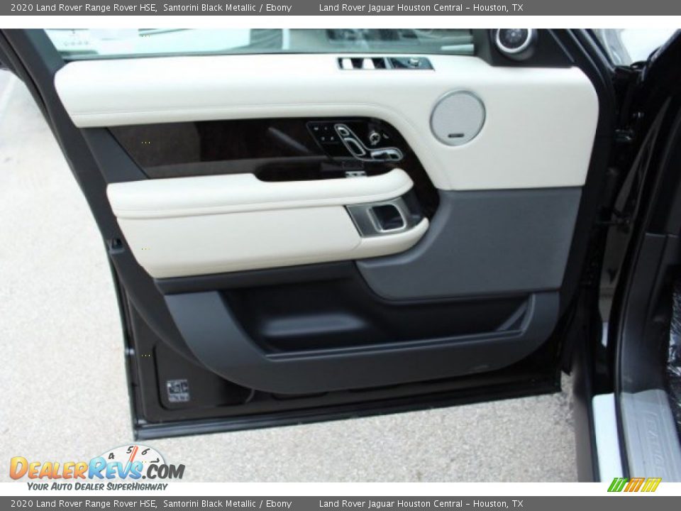 2020 Land Rover Range Rover HSE Santorini Black Metallic / Ebony Photo #7