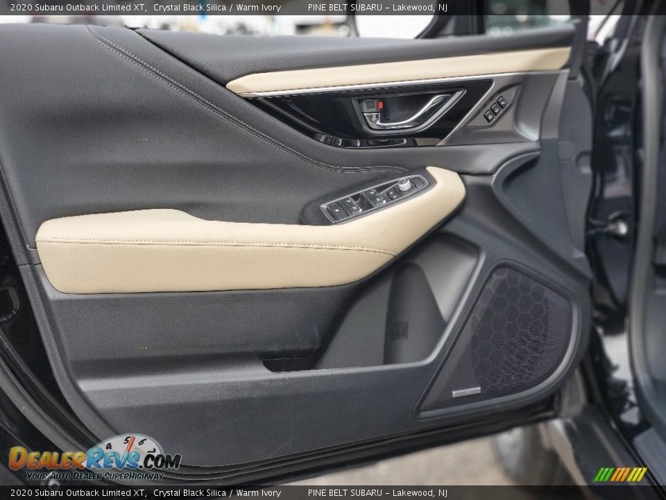 2020 Subaru Outback Limited XT Crystal Black Silica / Warm Ivory Photo #8