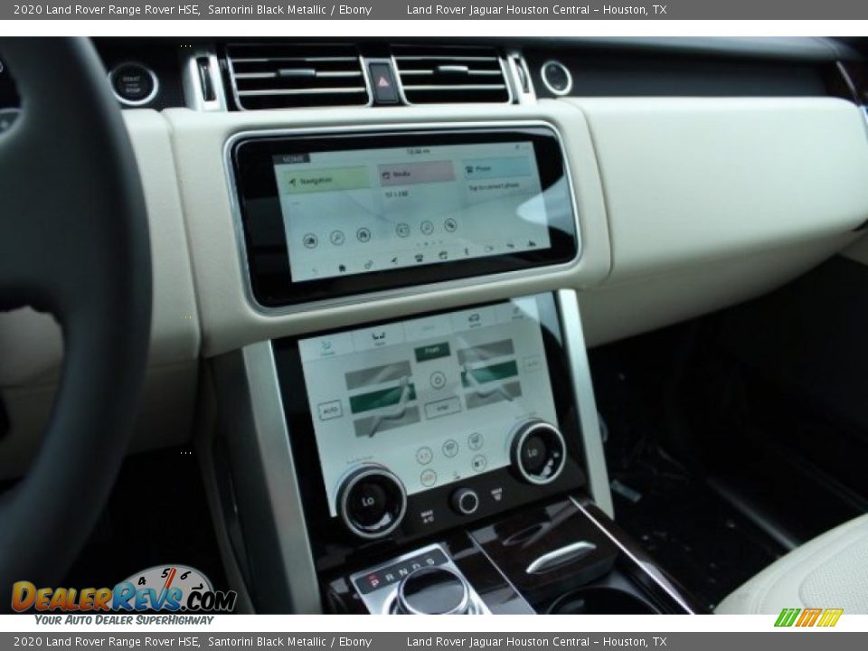 2020 Land Rover Range Rover HSE Santorini Black Metallic / Ebony Photo #9