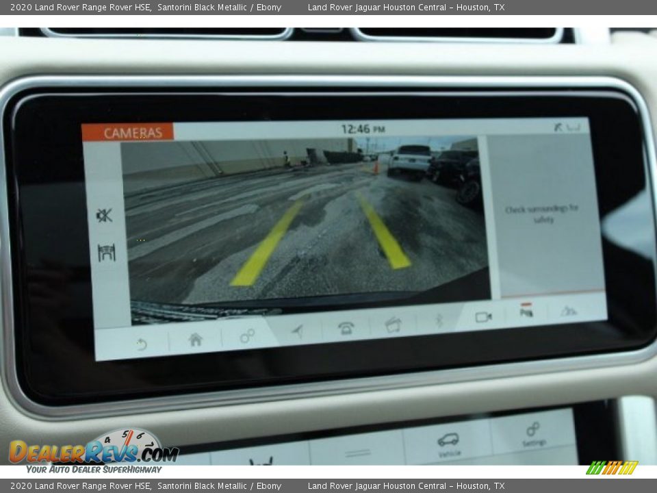 2020 Land Rover Range Rover HSE Santorini Black Metallic / Ebony Photo #10