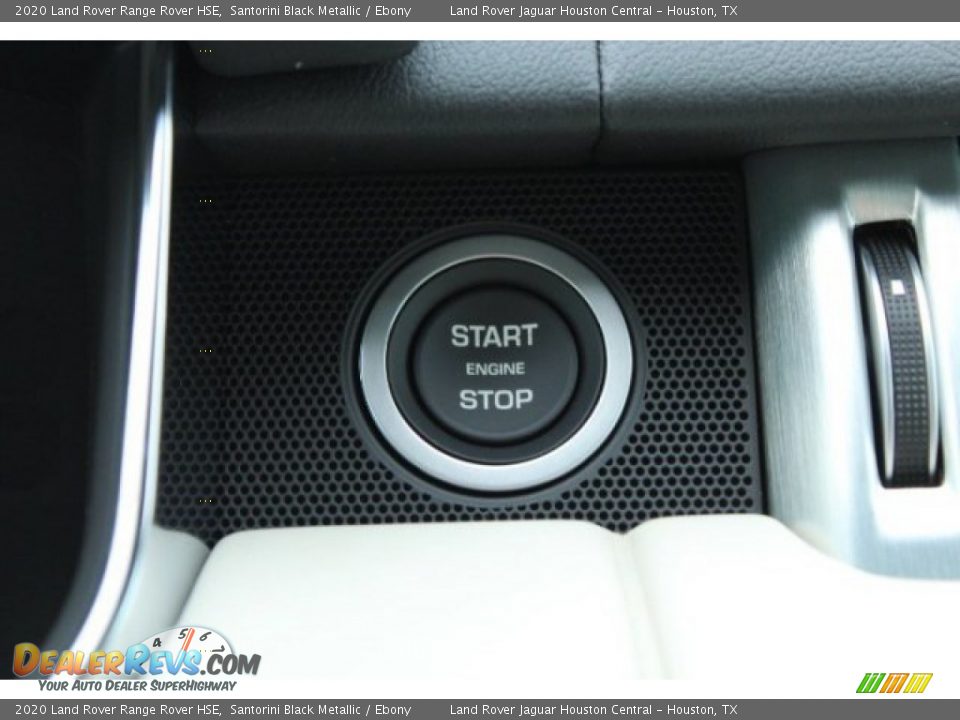 2020 Land Rover Range Rover HSE Santorini Black Metallic / Ebony Photo #13