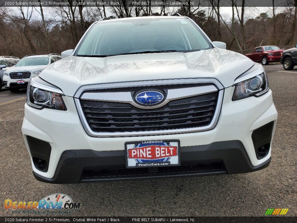 2020 Subaru Forester 2.5i Premium Crystal White Pearl / Black Photo #2