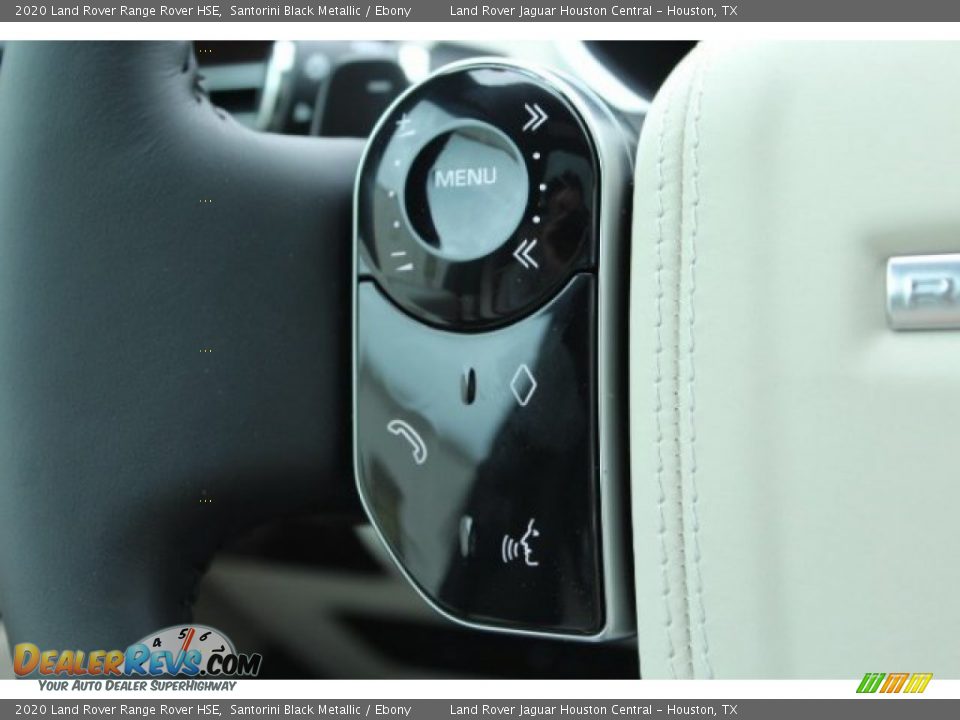 2020 Land Rover Range Rover HSE Santorini Black Metallic / Ebony Photo #15