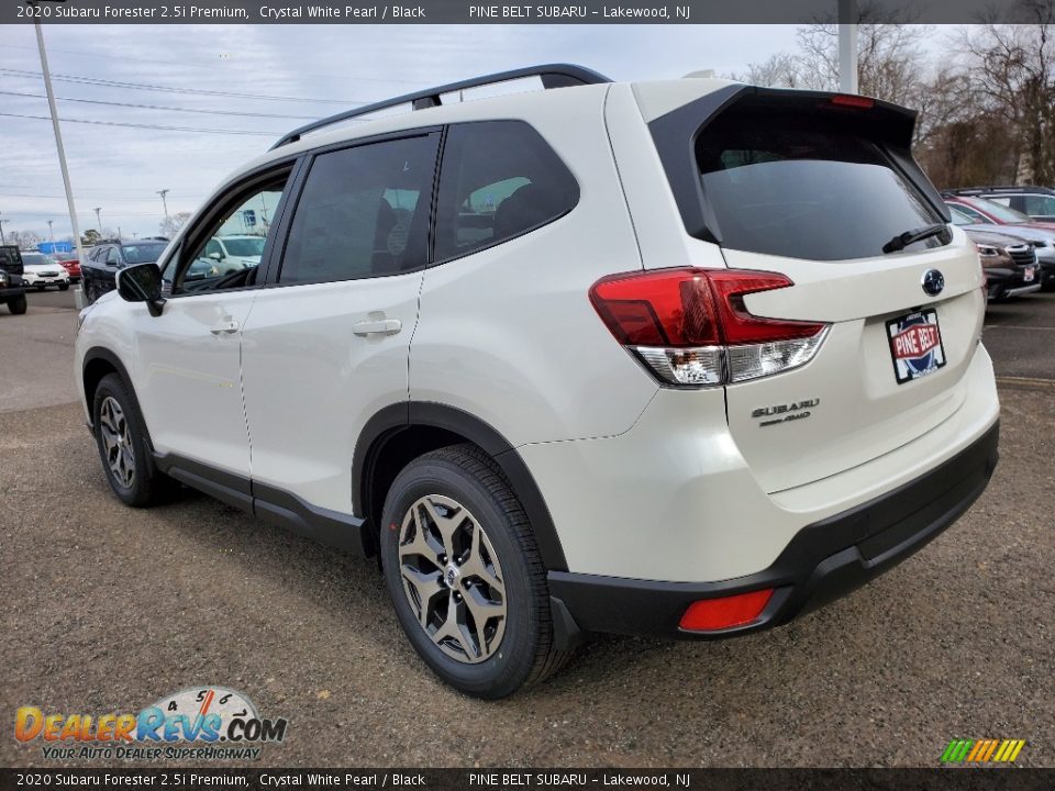 2020 Subaru Forester 2.5i Premium Crystal White Pearl / Black Photo #4