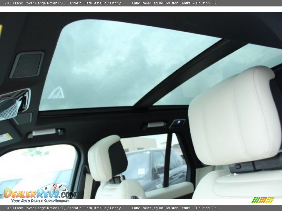 2020 Land Rover Range Rover HSE Santorini Black Metallic / Ebony Photo #17