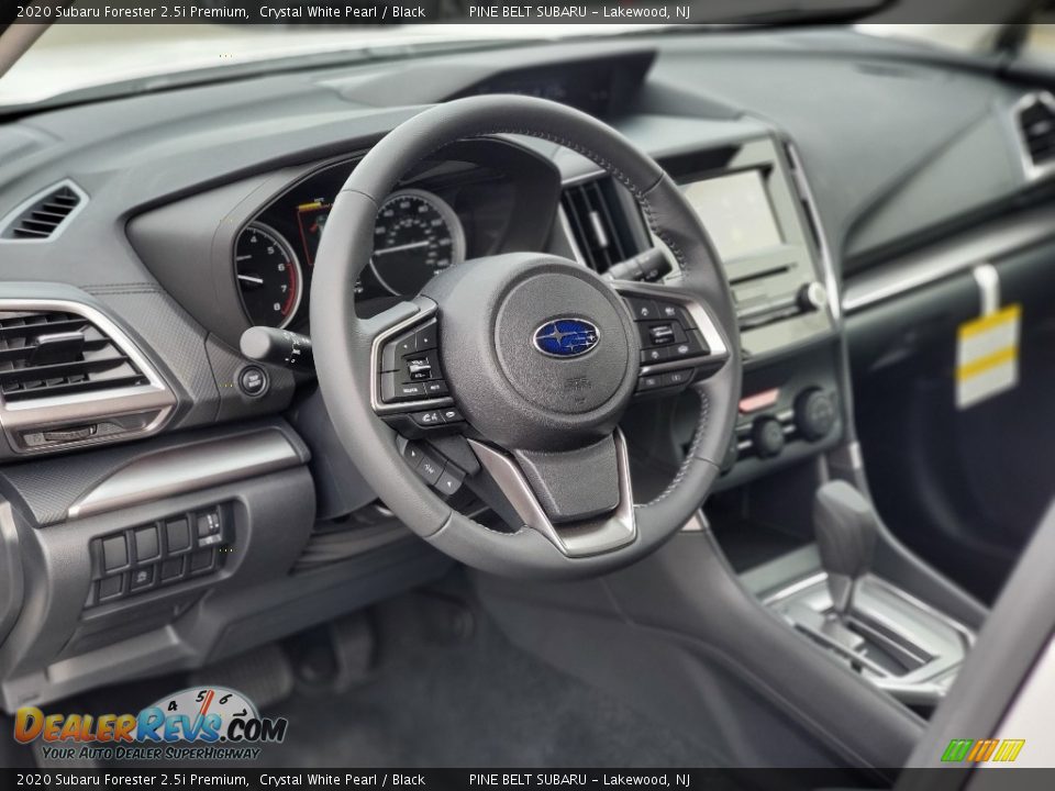 2020 Subaru Forester 2.5i Premium Crystal White Pearl / Black Photo #7