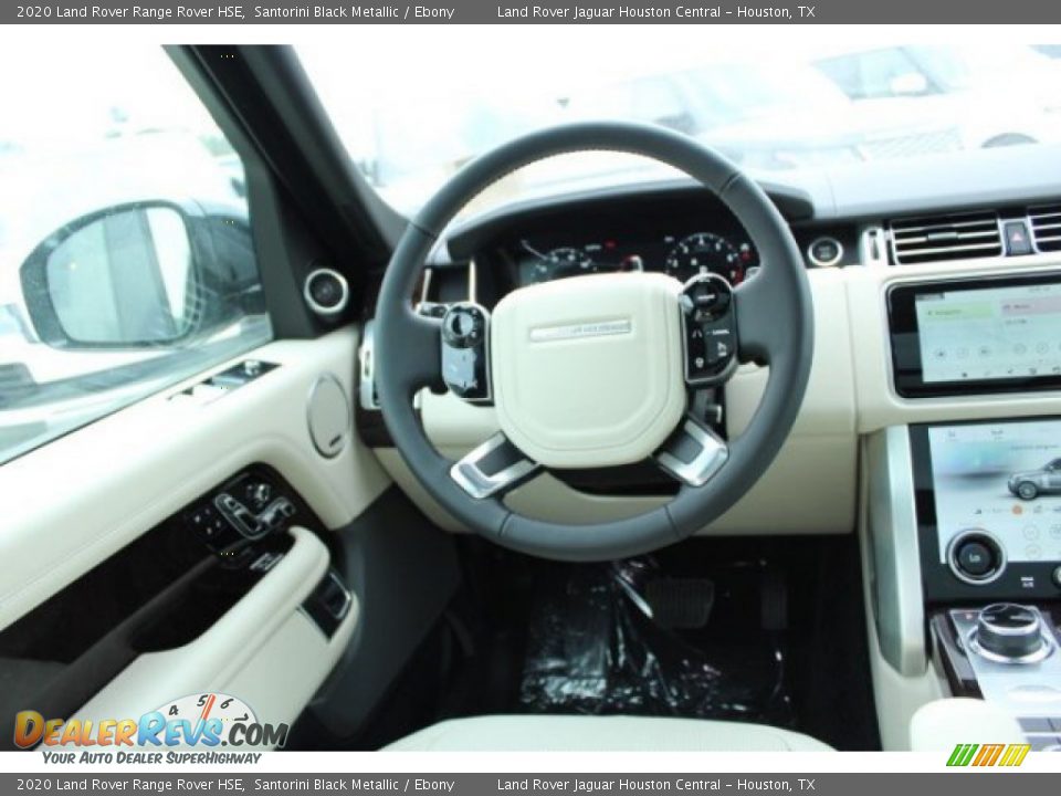2020 Land Rover Range Rover HSE Santorini Black Metallic / Ebony Photo #20