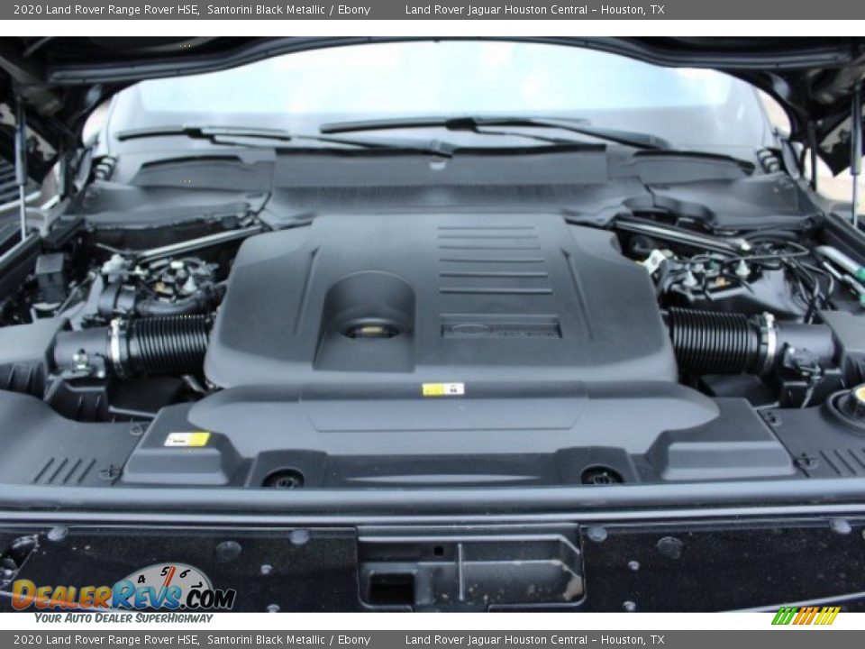 2020 Land Rover Range Rover HSE Santorini Black Metallic / Ebony Photo #21