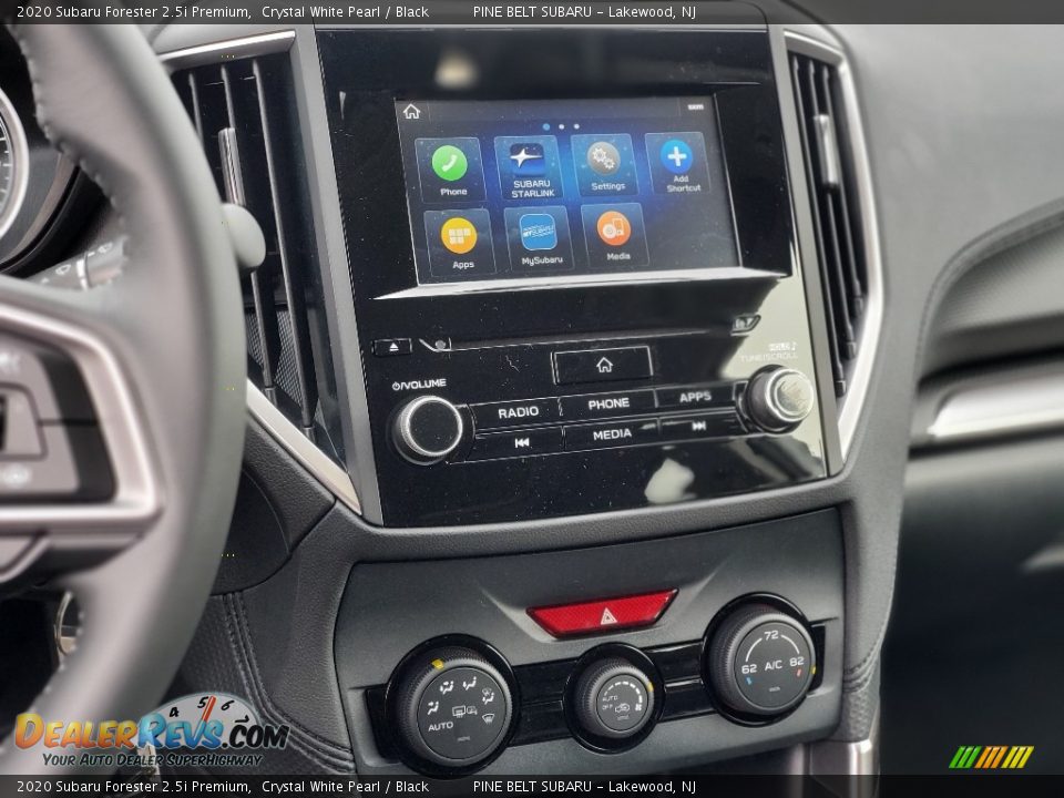 2020 Subaru Forester 2.5i Premium Crystal White Pearl / Black Photo #10