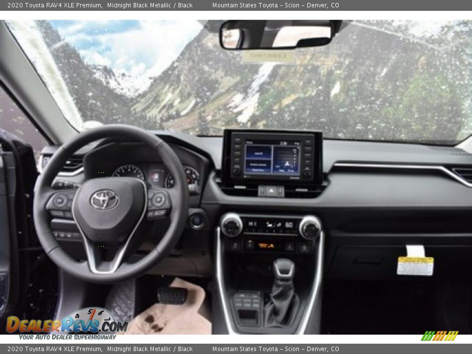 2020 Toyota RAV4 XLE Premium Midnight Black Metallic / Black Photo #7