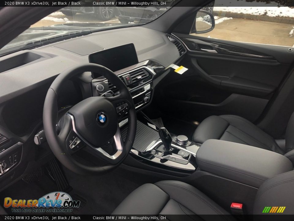 2020 BMW X3 xDrive30i Jet Black / Black Photo #3
