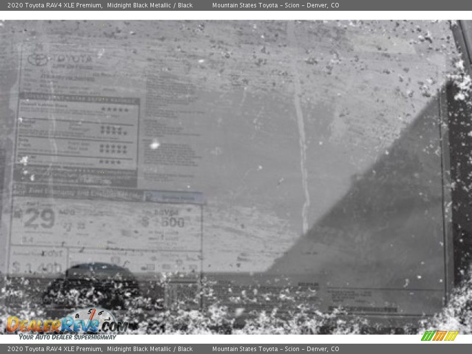 2020 Toyota RAV4 XLE Premium Midnight Black Metallic / Black Photo #11