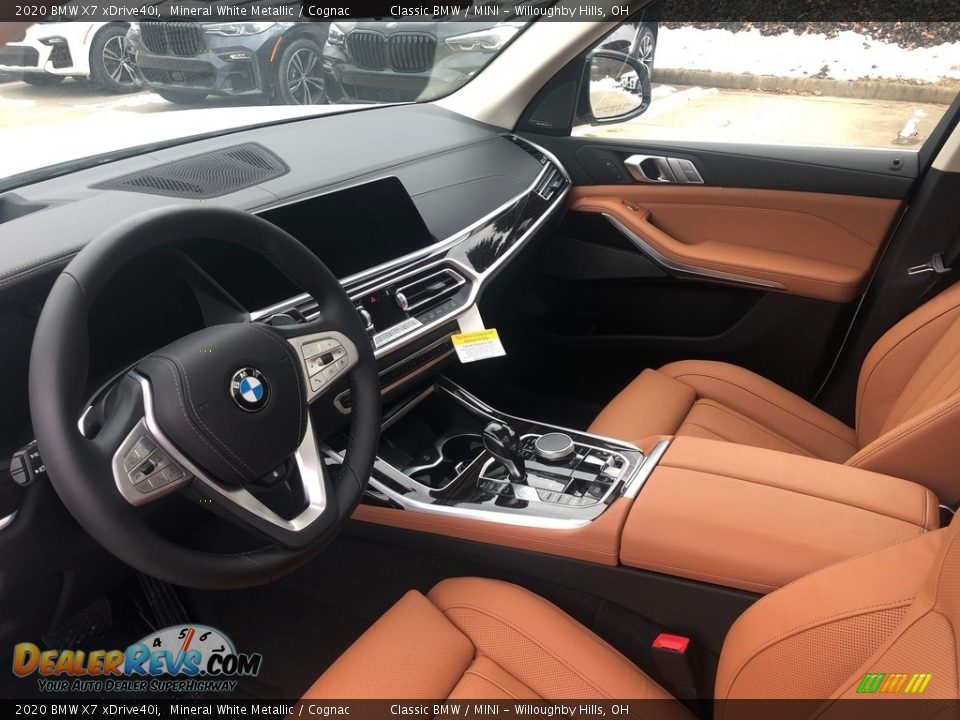 Cognac Interior - 2020 BMW X7 xDrive40i Photo #3
