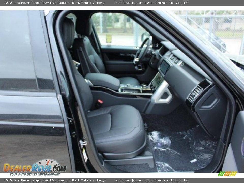 2020 Land Rover Range Rover HSE Santorini Black Metallic / Ebony Photo #3