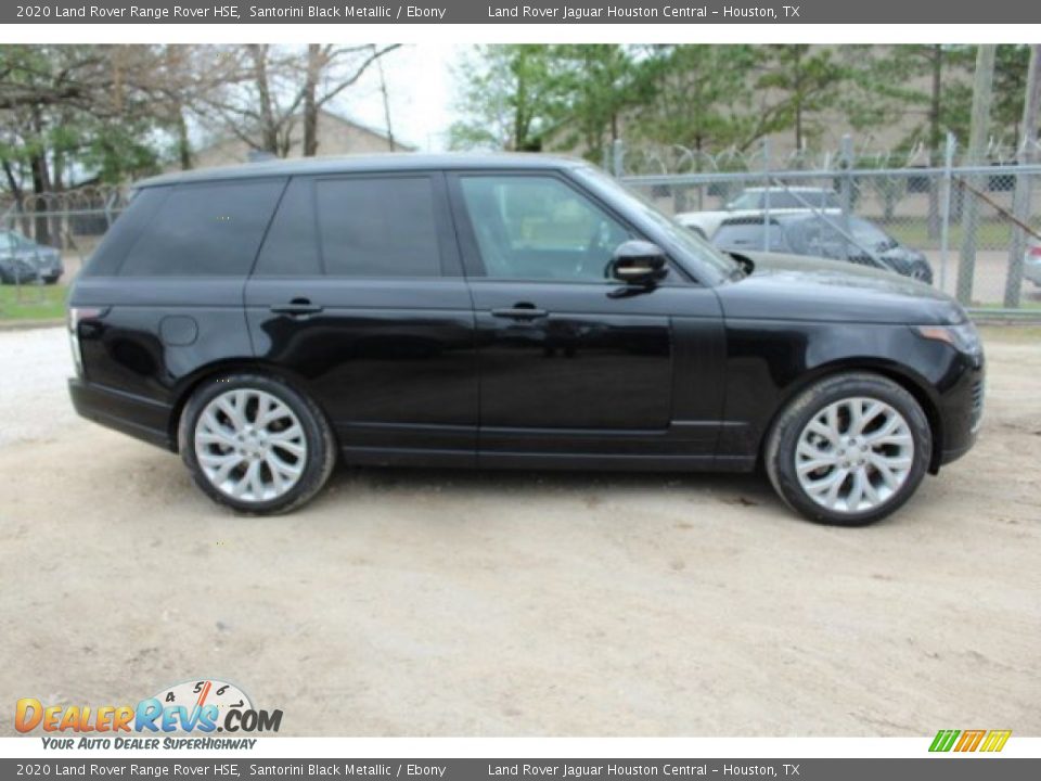 2020 Land Rover Range Rover HSE Santorini Black Metallic / Ebony Photo #6
