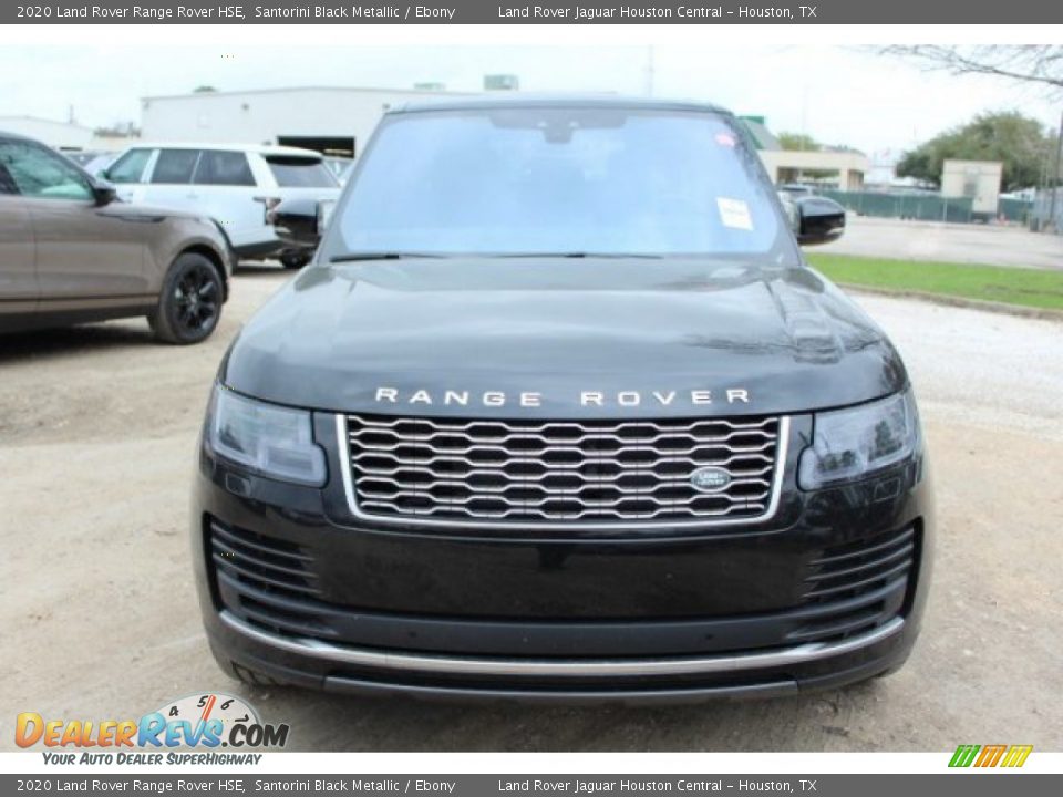 2020 Land Rover Range Rover HSE Santorini Black Metallic / Ebony Photo #8