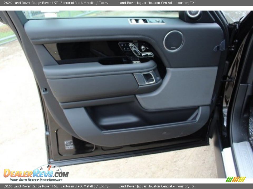 2020 Land Rover Range Rover HSE Santorini Black Metallic / Ebony Photo #10