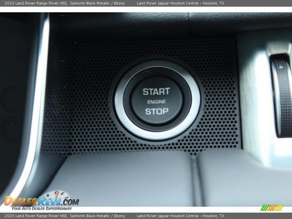 2020 Land Rover Range Rover HSE Santorini Black Metallic / Ebony Photo #16