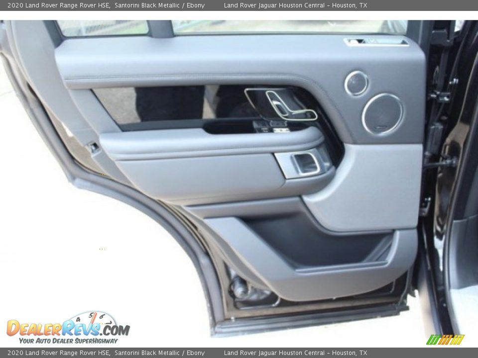 2020 Land Rover Range Rover HSE Santorini Black Metallic / Ebony Photo #21
