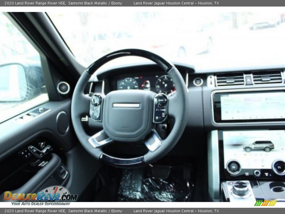 2020 Land Rover Range Rover HSE Santorini Black Metallic / Ebony Photo #23