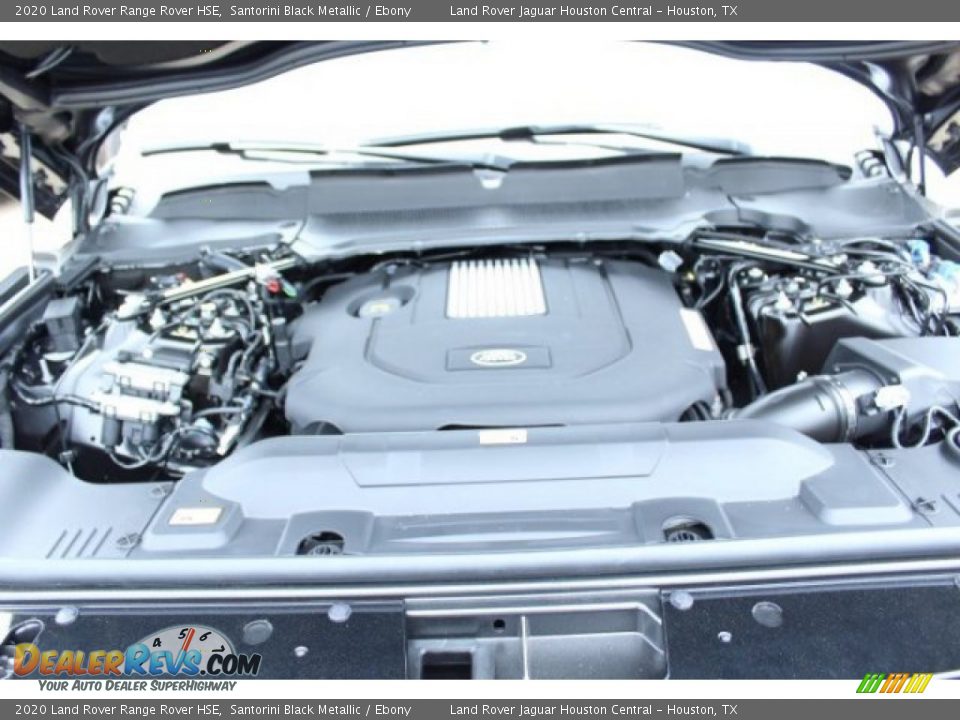 2020 Land Rover Range Rover HSE Santorini Black Metallic / Ebony Photo #24