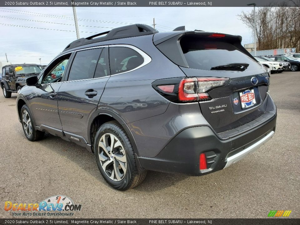 2020 Subaru Outback 2.5i Limited Magnetite Gray Metallic / Slate Black Photo #4