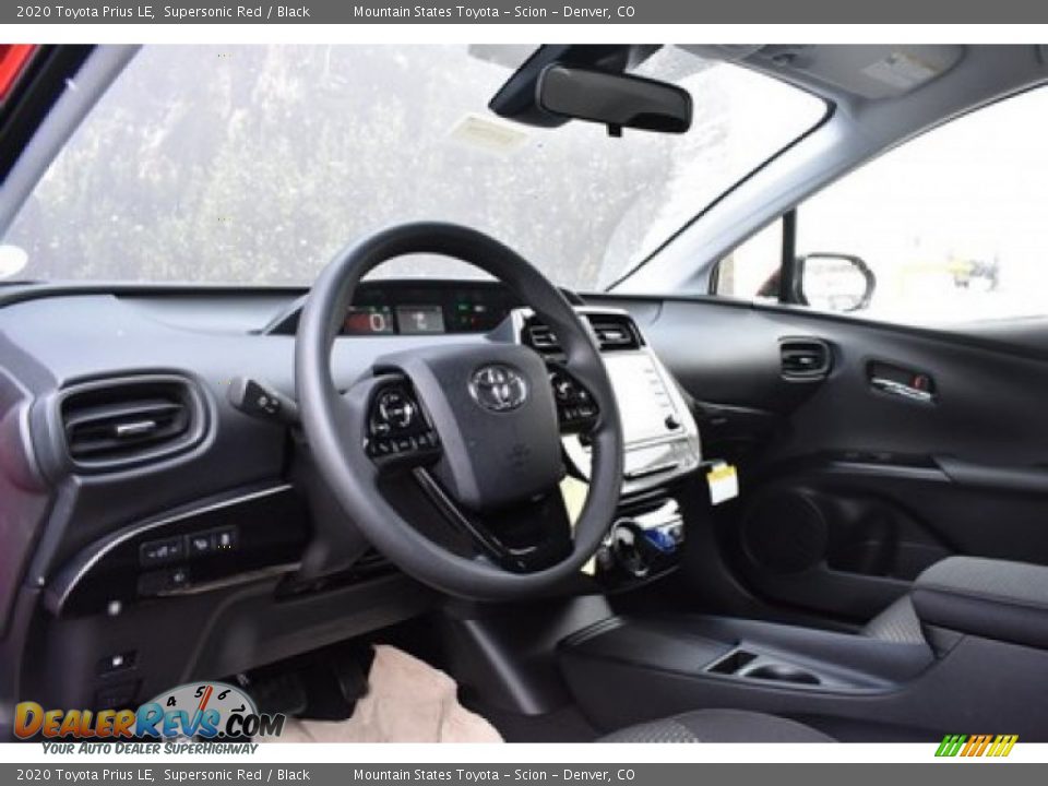 2020 Toyota Prius LE Supersonic Red / Black Photo #5