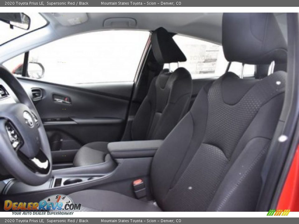 2020 Toyota Prius LE Supersonic Red / Black Photo #6