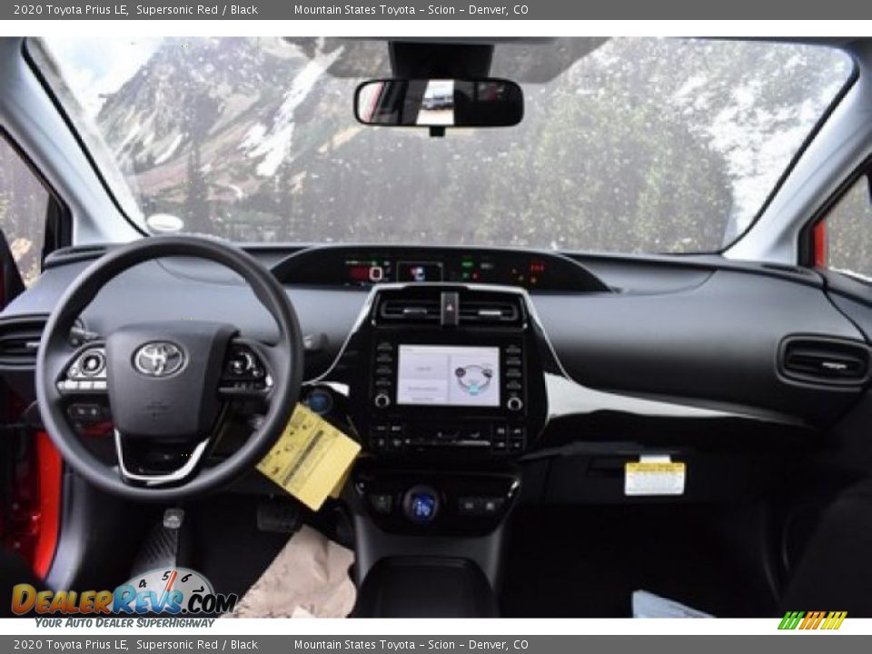 2020 Toyota Prius LE Supersonic Red / Black Photo #7