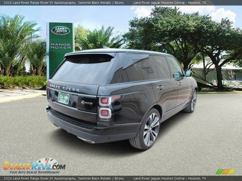 2020 Land Rover Range Rover SV Autobiography Santorini Black Metallic / Ebony Photo #2