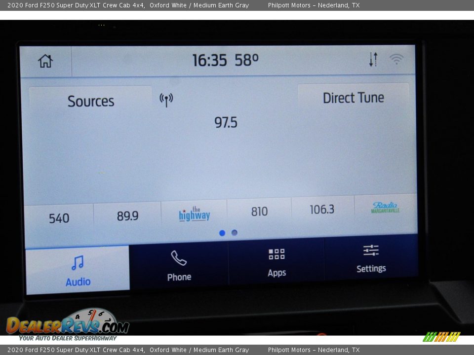 2020 Ford F250 Super Duty XLT Crew Cab 4x4 Oxford White / Medium Earth Gray Photo #17