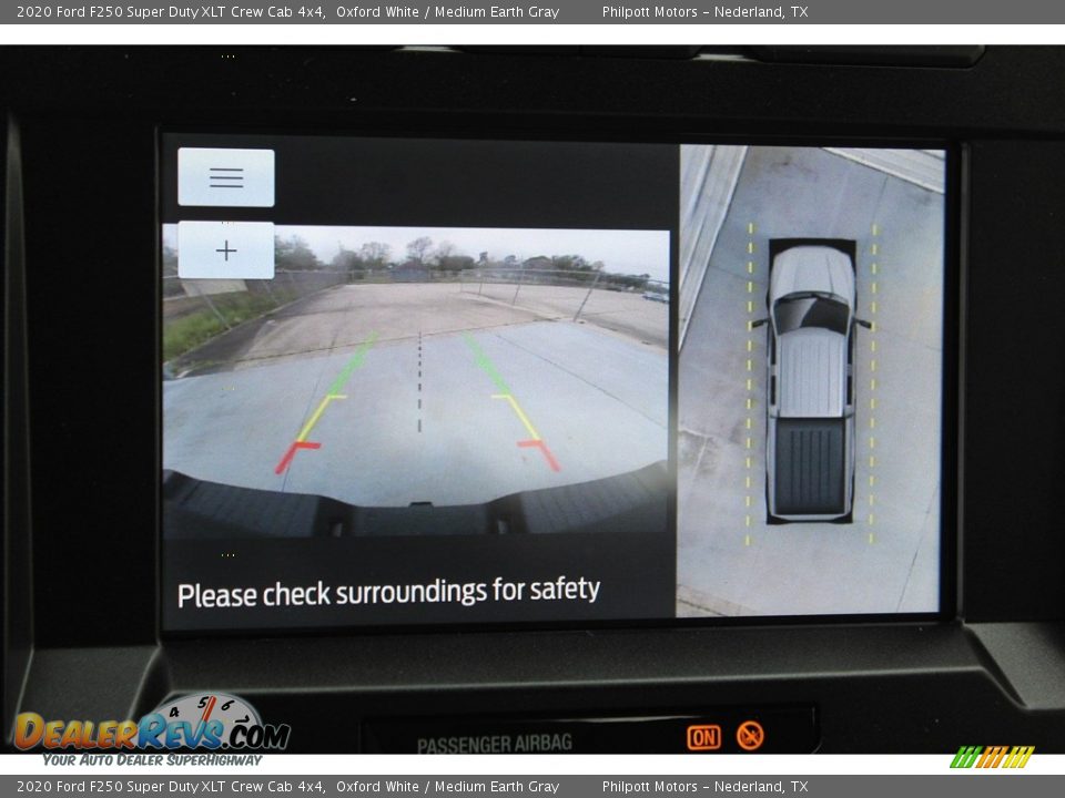 2020 Ford F250 Super Duty XLT Crew Cab 4x4 Oxford White / Medium Earth Gray Photo #19