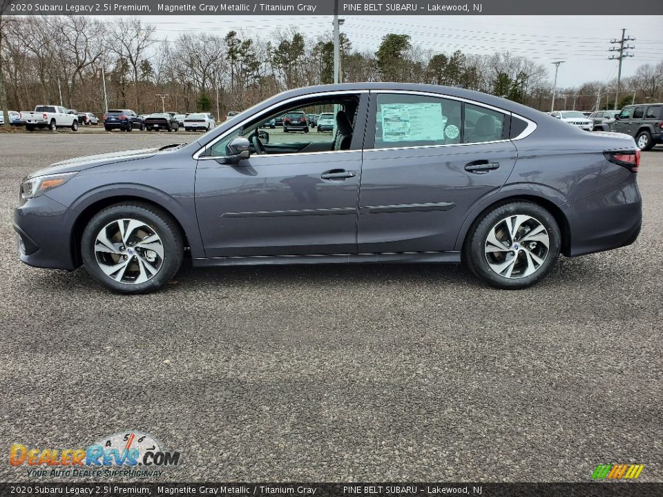 2020 Subaru Legacy 2.5i Premium Magnetite Gray Metallic / Titanium Gray Photo #3