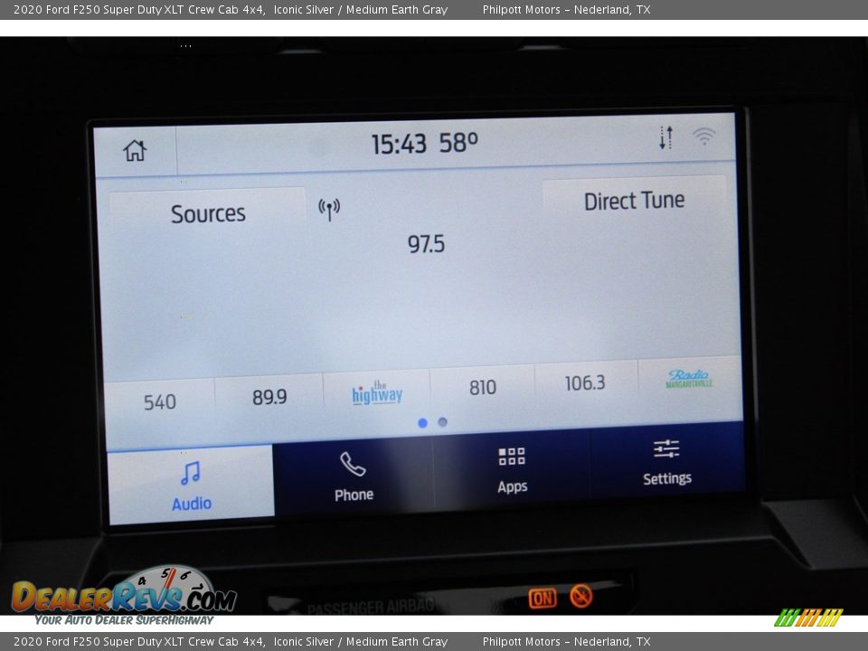 2020 Ford F250 Super Duty XLT Crew Cab 4x4 Iconic Silver / Medium Earth Gray Photo #15