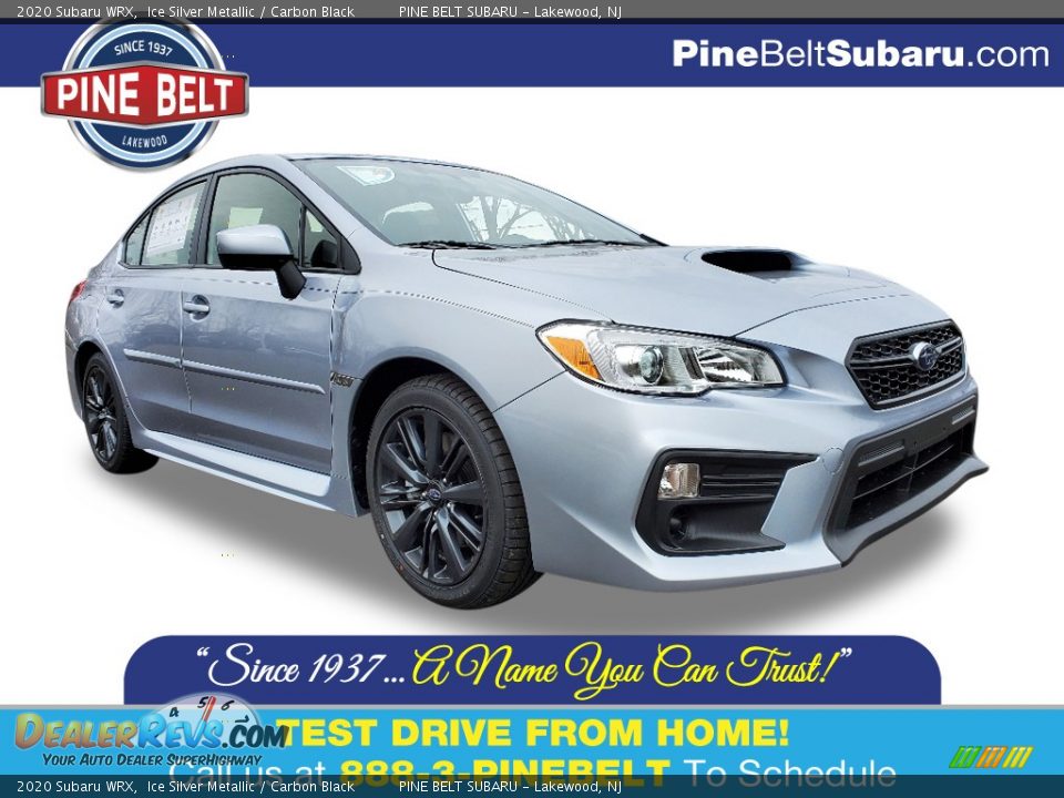 2020 Subaru WRX Ice Silver Metallic / Carbon Black Photo #1