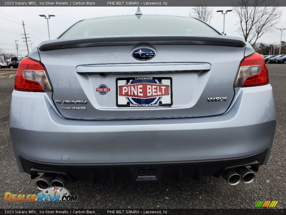 2020 Subaru WRX Ice Silver Metallic / Carbon Black Photo #5